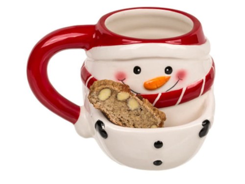 CIASTECZKOWY KUBEK Bałwanek lub Św. Mikołaj ŚWIĘTA 1.jpg