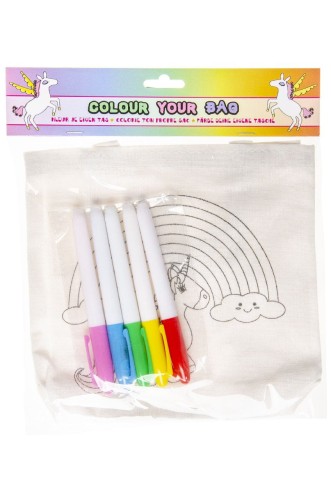 TORBA do pomalowania + flamastry jednorożec DZIECI 2.jpeg