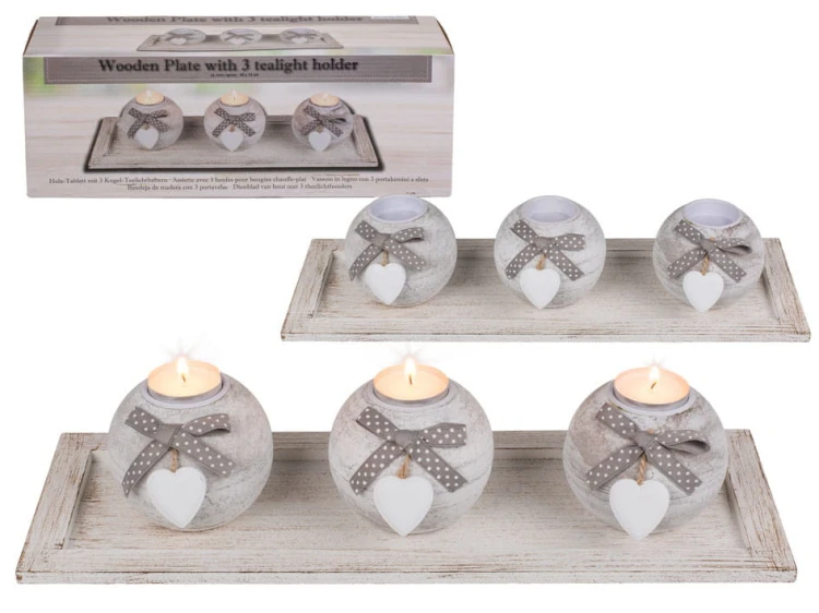 Drewniana podstawka z 3 x ŚWIECZNIK tealight .jpg