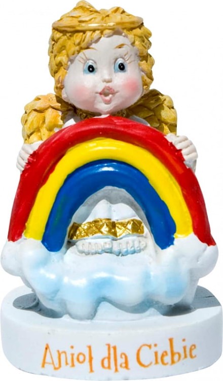 FIGURKA ANIOŁKA - Anioł dla Ciebie 6 cm Z NAPISEM .jpg