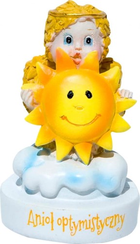 FIGURKA ANIOŁKA - Anioł optymistyczny 6 cm NAPIS .jpg