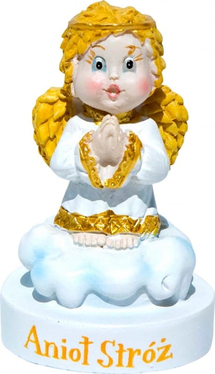 FIGURKA ANIOŁKA - Anioł stróż 6 cm Z NAPISEM .jpg