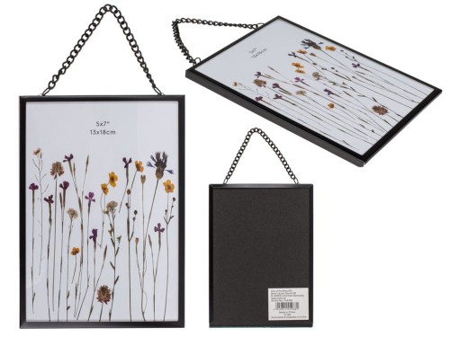 RAMKA czarna metalowa 13x18cm NA ZDJĘCIE ŁAŃCUSZEK .jpg