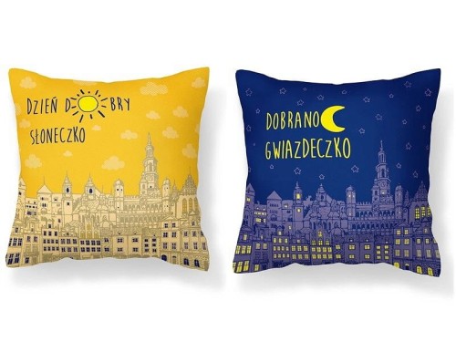DEKORACYJNA POUSZKA Dzień dobry  Dobranoc PODUCHA .jpg