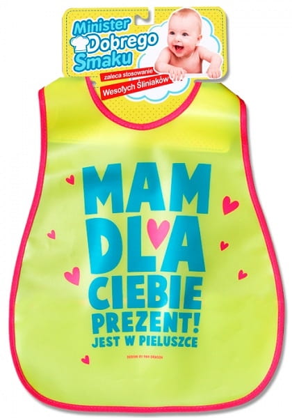ŚLINIAK mam dla ciebie prezent jest w pieluszce .jpg