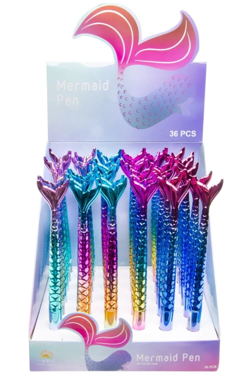 DŁUGOPIS ogon syreny SYRENI SYRENKI kolorowy mix 3.jpeg