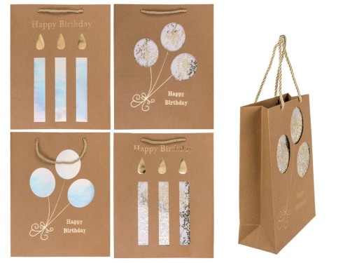 TORBA PREZENOWA kraftowa urodziny 26x10x32 cm mix 2.jpg