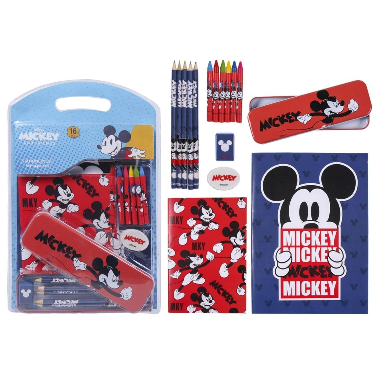 PRZYBORY SZKOLNE Disney Myszka Mickey LICENCJA .jpg