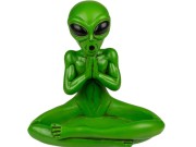 POPIELNICZKA Obcy jogin JOGA UFO ufoludek ZIELONA 1.jpg