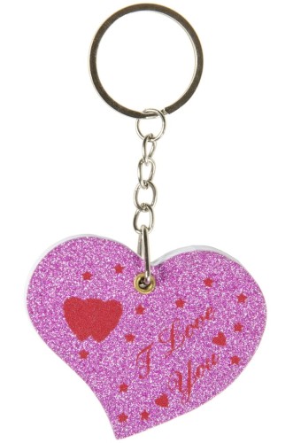 BRELOK brokatowe serce notesik BRELOCZEK SERDUSZKO 1.jpeg