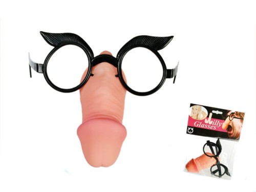 OKULARY PENISKI PENISEK PENIS WACEK WILLY NOS DUŻY