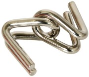 ZEST 4 SZT ŁAMIGŁÓWEK QUADRUPLETS LOGICZNA GRA METALOWE 2