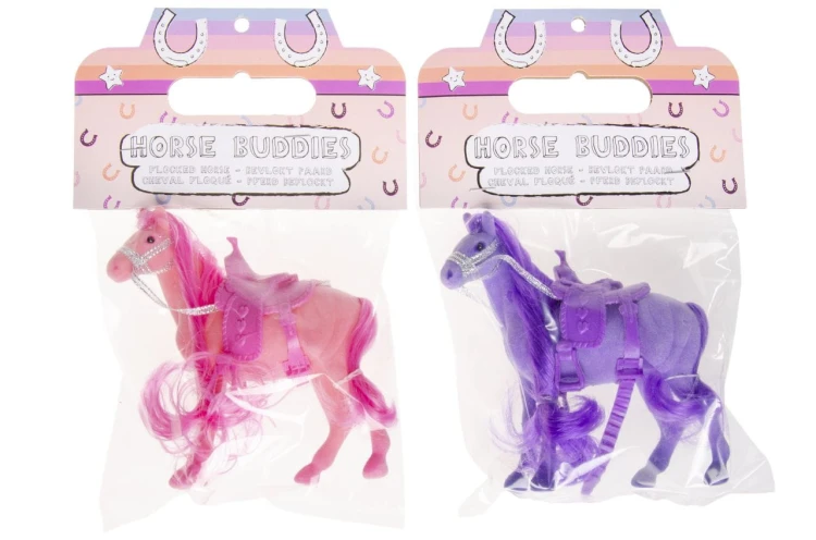 Figurka konia róż lub fiolet mix Konik Kolorowy (3).jpeg