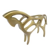 Koń Amber- figurka dekoracyjna aluminium 38x25x9cm (4).jpg