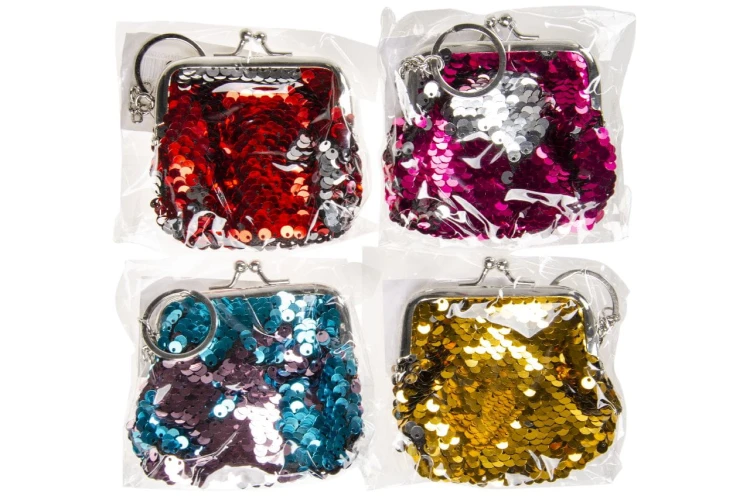 Portmonetka z cekinami Brelok Przypinka breloczek (3).jpeg