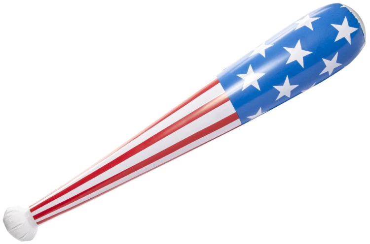 Dmuchany kij baseballowy barwy USA Nadmuchiwany .jpeg