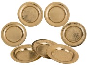 Metalowy Talerzyk złoty Talerz Złoty ze wzorem Mix 2.jpg