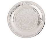 Metalowy Talerzyk srebrny Talerz Złoty mix wzorów 1.jpg