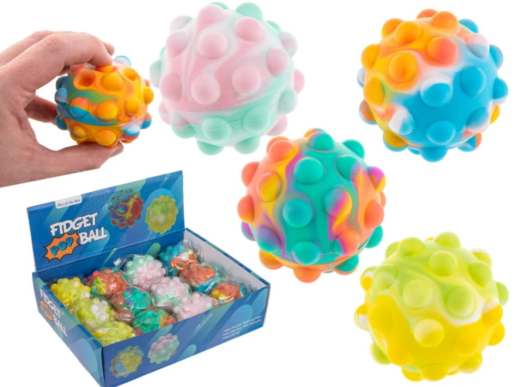Odstresowująca Piłeczka Fidget Pop Piłka Bąbelki 2.jpg