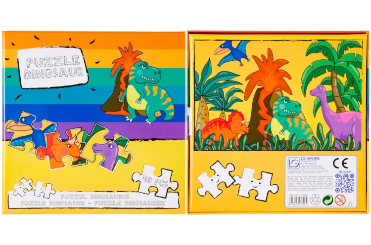 Puzzle dla dzieci Dinozaury 48 elementów Dziecięce  (2).jpg