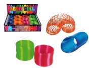 Sprężyna do Zabawy Neon Plastikowa Kolorowa 2.jpg