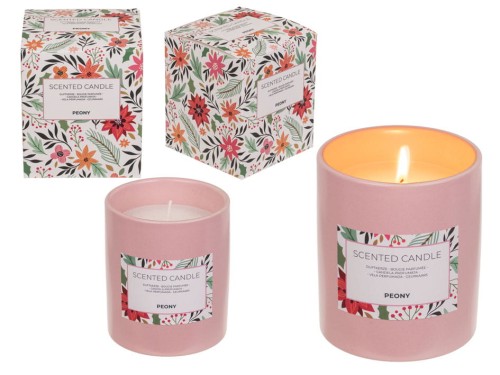 Świeca zapachowa w słoiczku - piwonia Pachnąca 31h .jpg