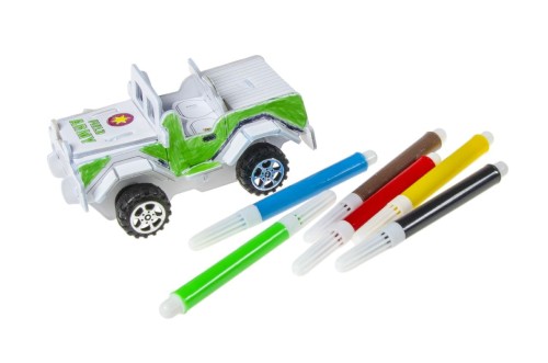 Zbuduj i pokoloruj samochód - puzzle 3D Kreatywne (1).jpeg