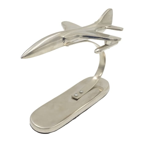 Metalowy model myśliwca Aluminium Figurka Samolot (1).jpg