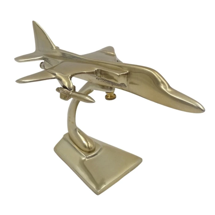 Metalowy model myśliwca Jaguar - aluminium Figurka (3).jpg