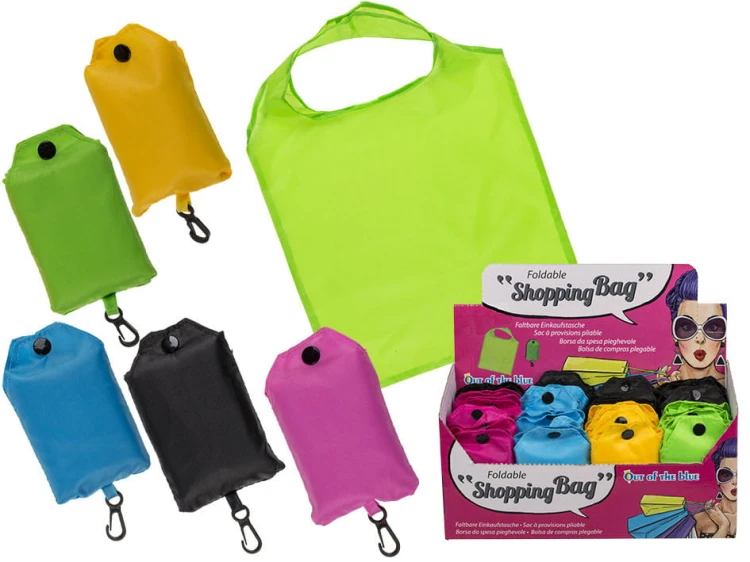 Składana torba na zakupy z karabińczykiem Zwijana 2.jpg