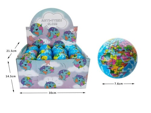 Piłeczka kula ziemska Piłka Globus ściskać odbijać 2.jpg