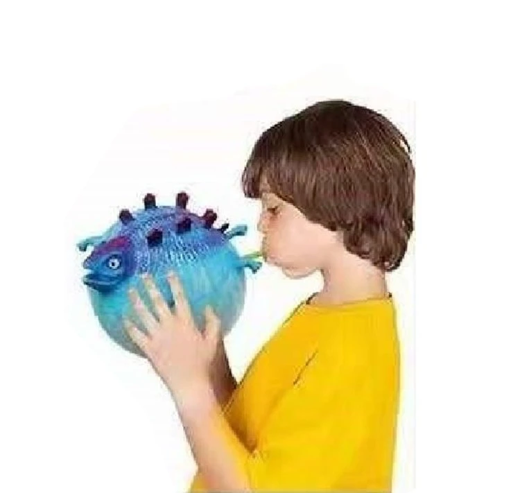 Piłka balon dinozaury Dmuchany Nadmuchiwany wzory 1.jpg