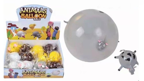 Piłka balon zwierzaki Dmuchany Nadmuchiwany wzory 2.jpg