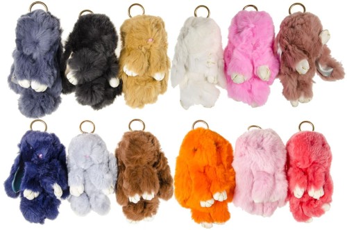 Zawieszka do torebki puszysty królik mix Przypinka (1).jpeg