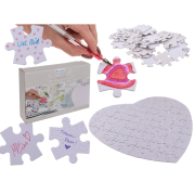 Puzzle Serce do ozdoby Pisania Malowania Kreatywne (1).png