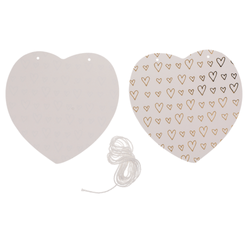Papierowa Girlanda Serce Miłosna Zakochanych Ślub (2).png