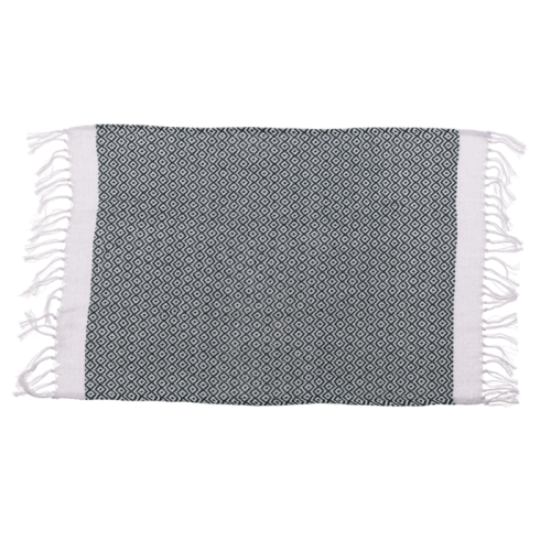Ręcznik fouta zielono-biały 45x70 cm Sauna Basen (2).png