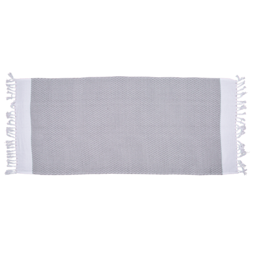 Ręcznik fouta szaro-biały 80x170cm Sauna Basen Spa (2).png