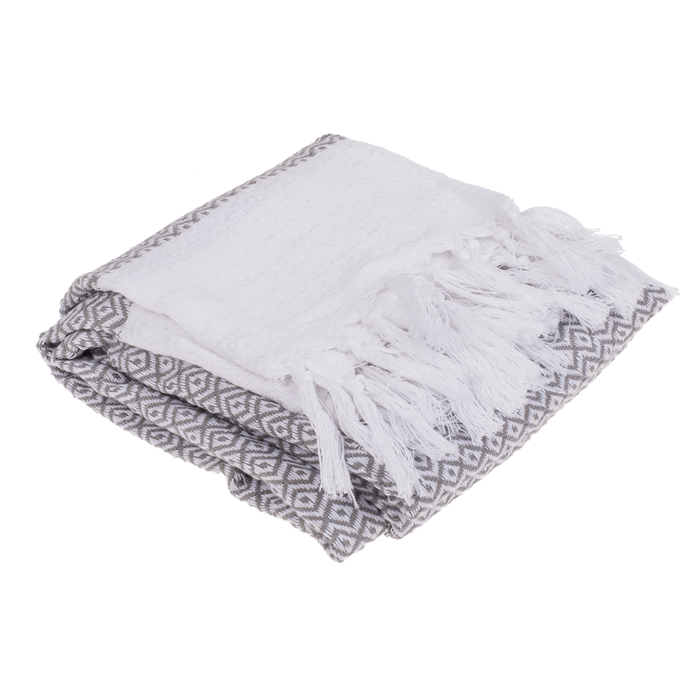 Ręcznik fouta szaro-biały 80x170cm Sauna Basen Spa (3).png