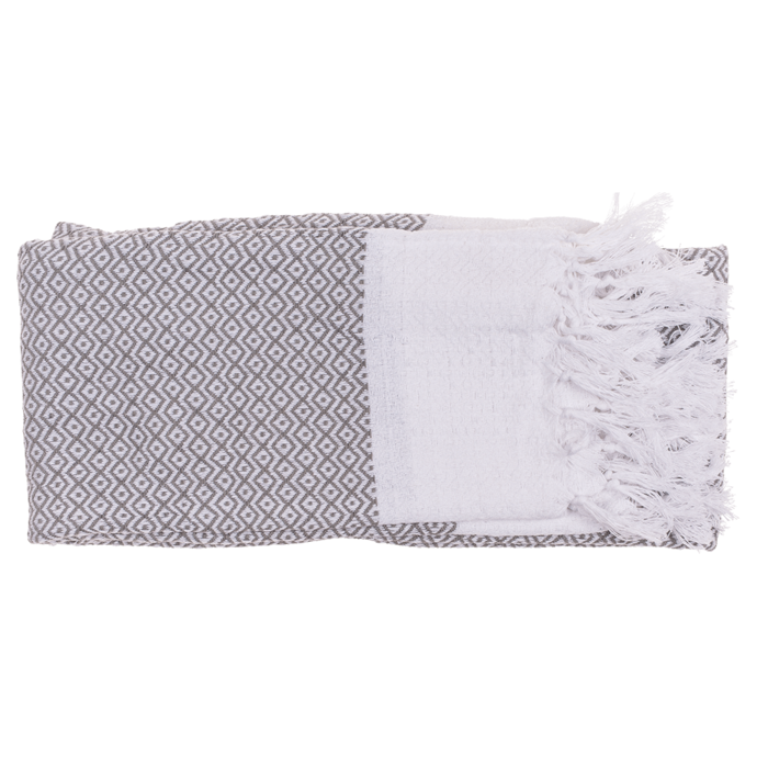 Ręcznik fouta szaro-biały 80x170cm Sauna Basen Spa (4).png