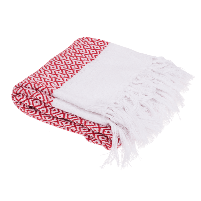 Ręcznik fouta czerwono-biały 80x170 cm Sauna Basen (3).png