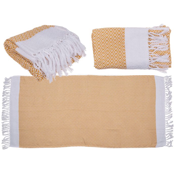 Ręcznik fouta żółto-biały 80x170cm Sauna Basen Spa (1).png