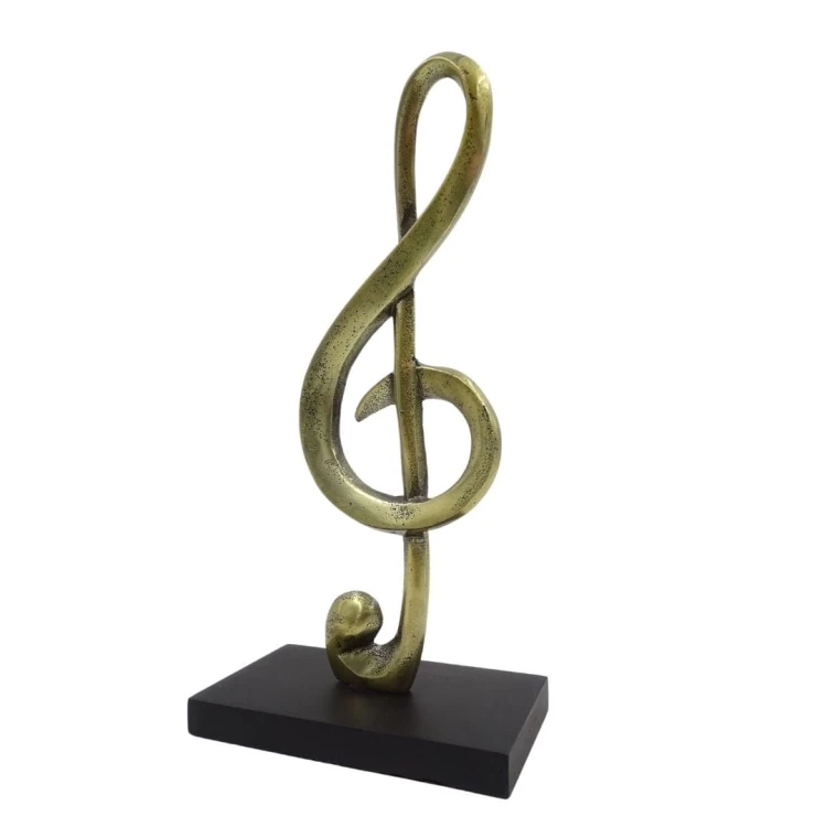 Statuetka klucz wiolinowy 27 cm Figurka Muzyka (1).jpg