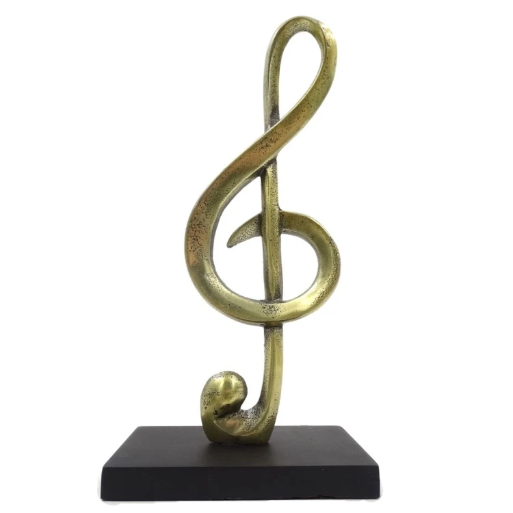 Statuetka klucz wiolinowy 27 cm Figurka Muzyka (2).jpg