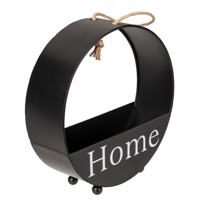 Metalowa Ścienna Doniczka Home 2szt czarna i biała (2).png