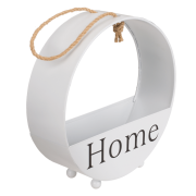 Metalowa Ścienna Doniczka Home 2szt czarna i biała (4).png