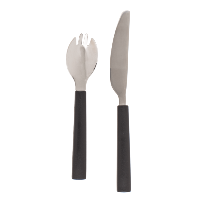 Kempingowy zestaw sztućców Nóż Widelec Turystyczny (1).png