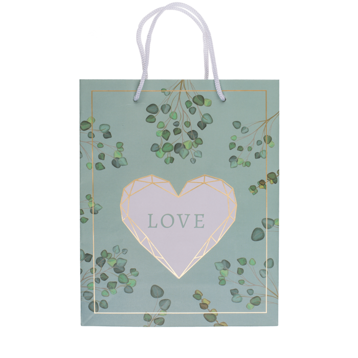 Torba prezentowa LOVE 18 x 8 x 23 cm biała zielona (5).png