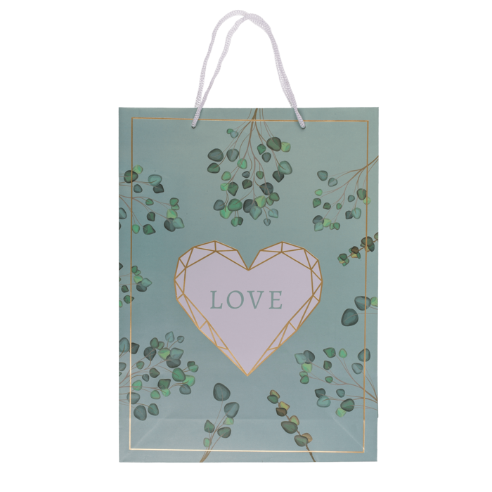 Torba prezentowa LOVE 25x8,5x34 cm biała zielona (4).png
