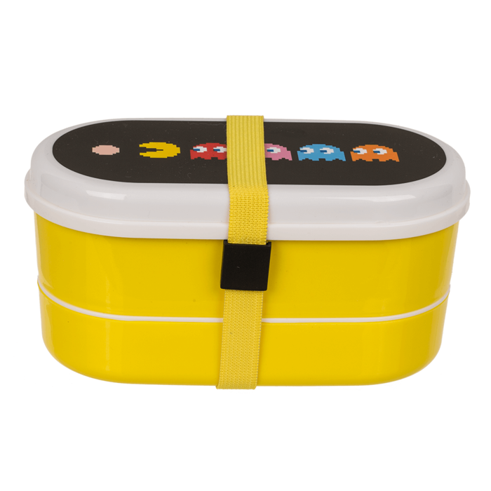 Pudełka na żywność lunchbox Pac-Man łyżka widelec (2).png